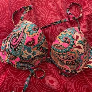 Push up bathsuit top